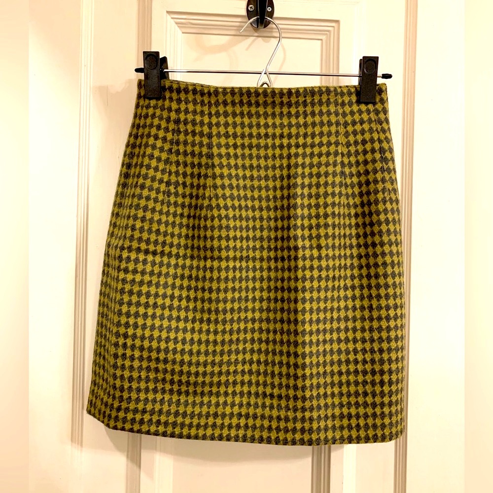 Vintage 100% Wool Miniskirt - Clueless vibes!